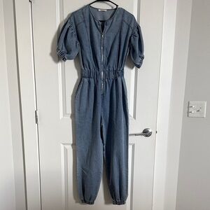 Bella Mae Denim Blue Jumpsuit